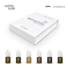 Set de Pigmenți Minerali pentru Sprâncene set 6ml , AS-Company™
