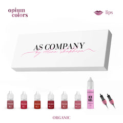Set de Buze OPIUM COLORS, Organic 6 ml