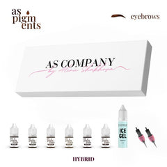 Pigmenți pentru sprâncene set 6 ml