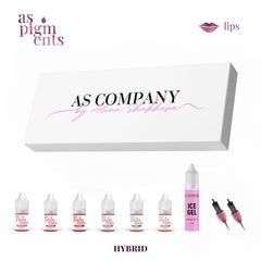 Pigmenți profesioniști pentru buze set 6 ml