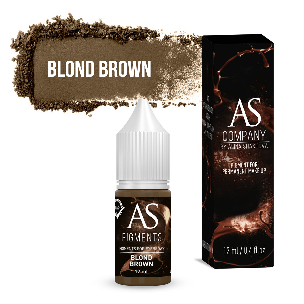 Blond brown pigment, 6ml, 12ml