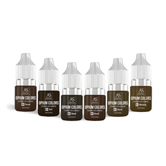 Set of eyebrow pigments Opium Colors, 6ml, 15ml (6pcs)